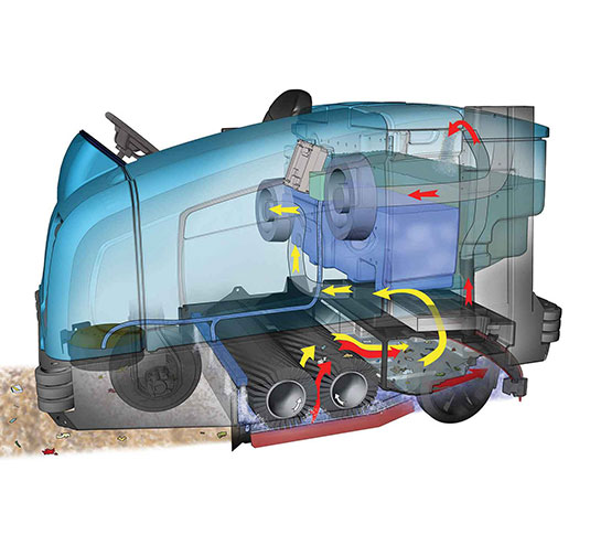 M30 Ride-On Sweeper-Scrubber alt 13