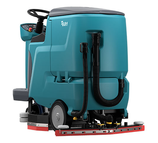 T681 Small Ride-On Scrubber-Dryer alt 8