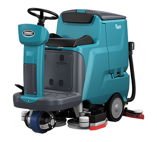 T681 Small Ride-On Scrubber-Dryer alt 4
