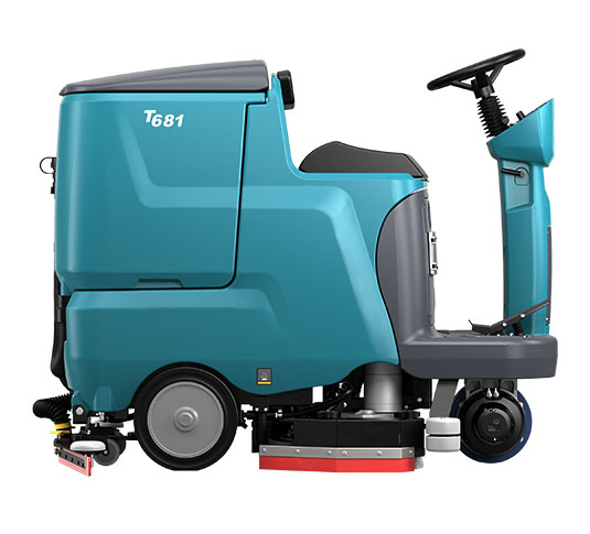 T681 Small Ride-On Scrubber-Dryer alt 3