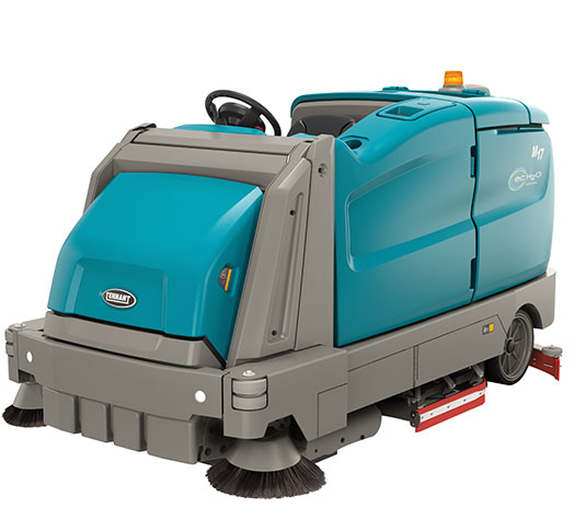 M17 Battery-Powered Ride-On Sweeper-Scrubber alt 8