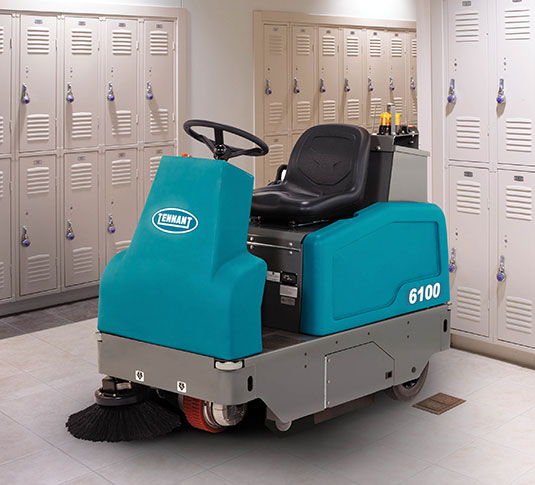6100 Sub-Compact Battery Ride-On Floor Sweeper alt 5